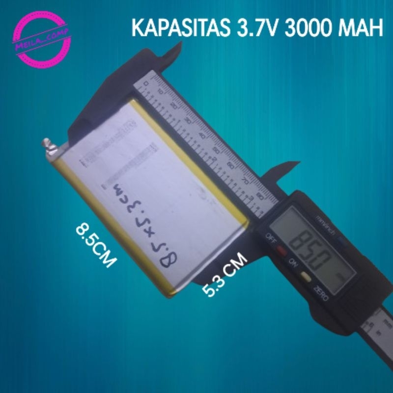 Baterai Laptop Polymer 3.7V 3000 - 4000 Mah