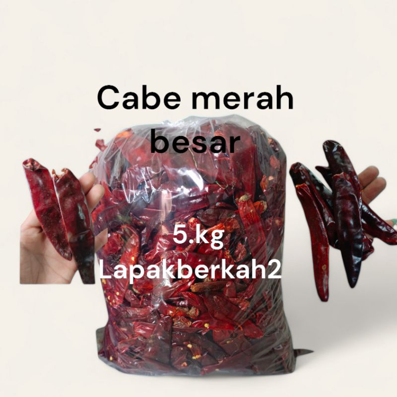 

( 5.kg CABE BIASA ) CBE MERAH BESAR BIASA/CAMPUR TANPA TANGKAI KULITAS BAGUS
