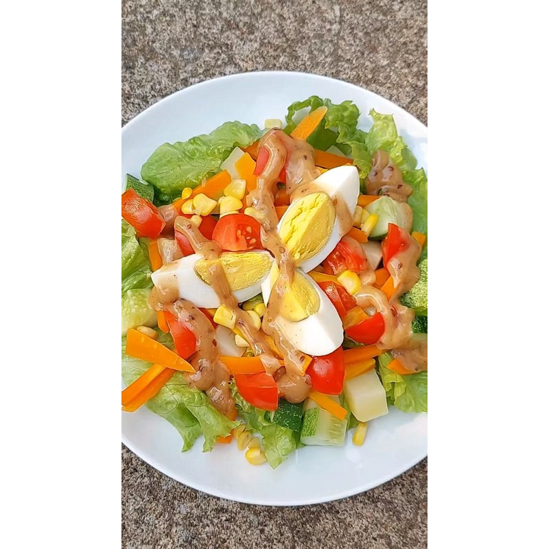

salad sayur ayam