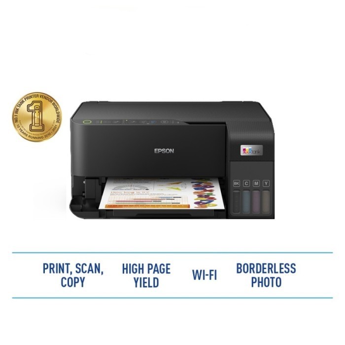 Printer Epson L3550 Wifi Print Scan Copy Wireless / PRINTER EPSON L-3550 Wifi All In One PRINT SCAN 