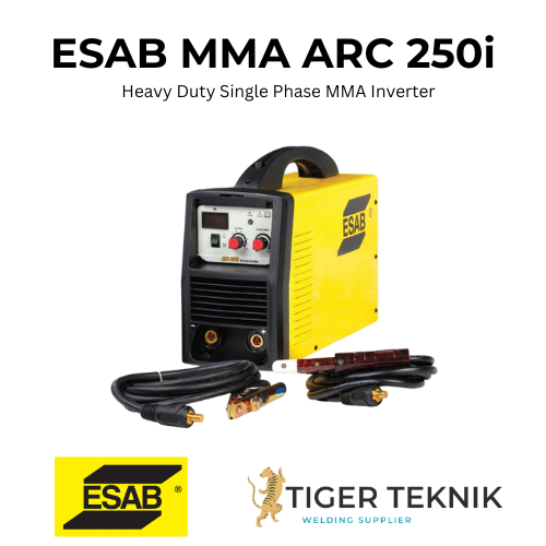 ESAB MMA ARC 250i Mesin Las Heavy Duty Single Phase MMA Inverter Arc250i MMA250i