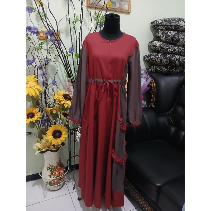 Preloved Gamis Shanum by Aden hijab