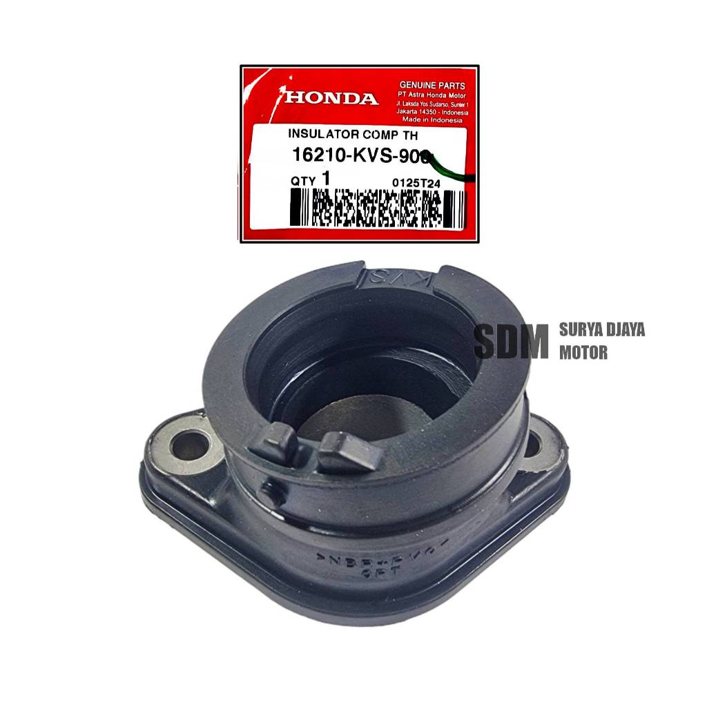 16210-KVS-900 Manipol Manifold Manipul CRF 150 L Intek Intake Insulator Crf 150 Original Honda