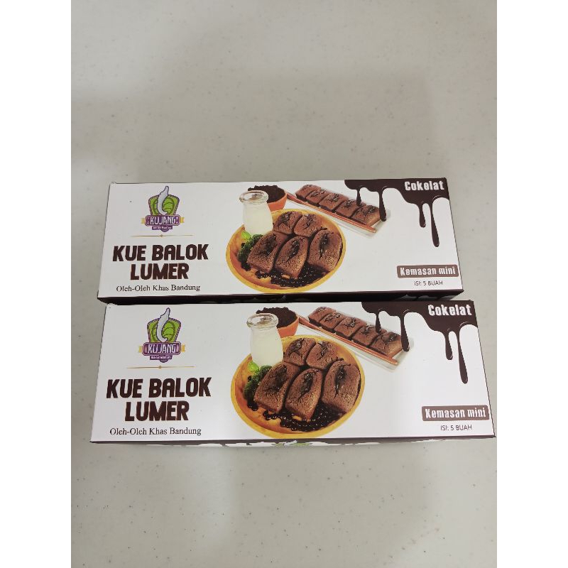 

Kue Balok Lumer Cokelat Mini, Kujang, Makanan Ringan Kering.