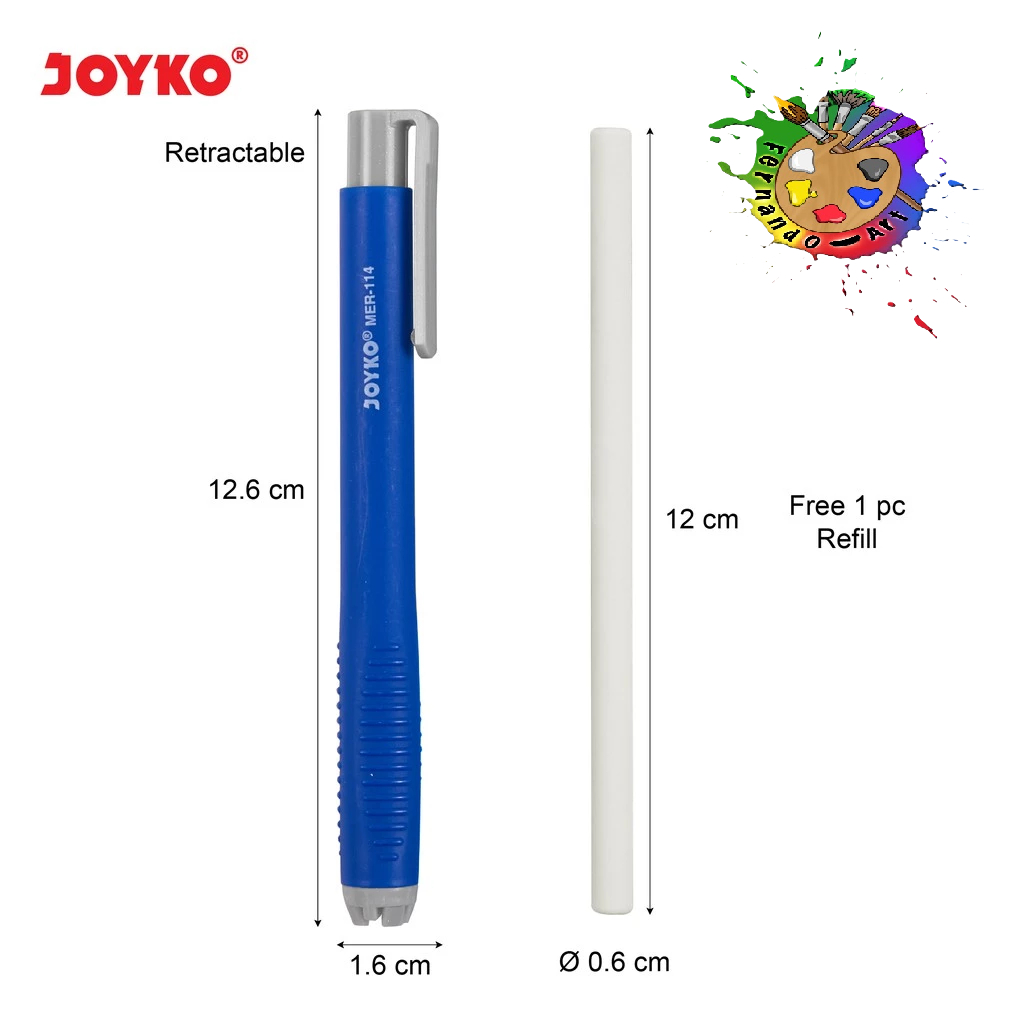 

Joyko MER-114 Mechanical Eraser / Penghapus Mekanik