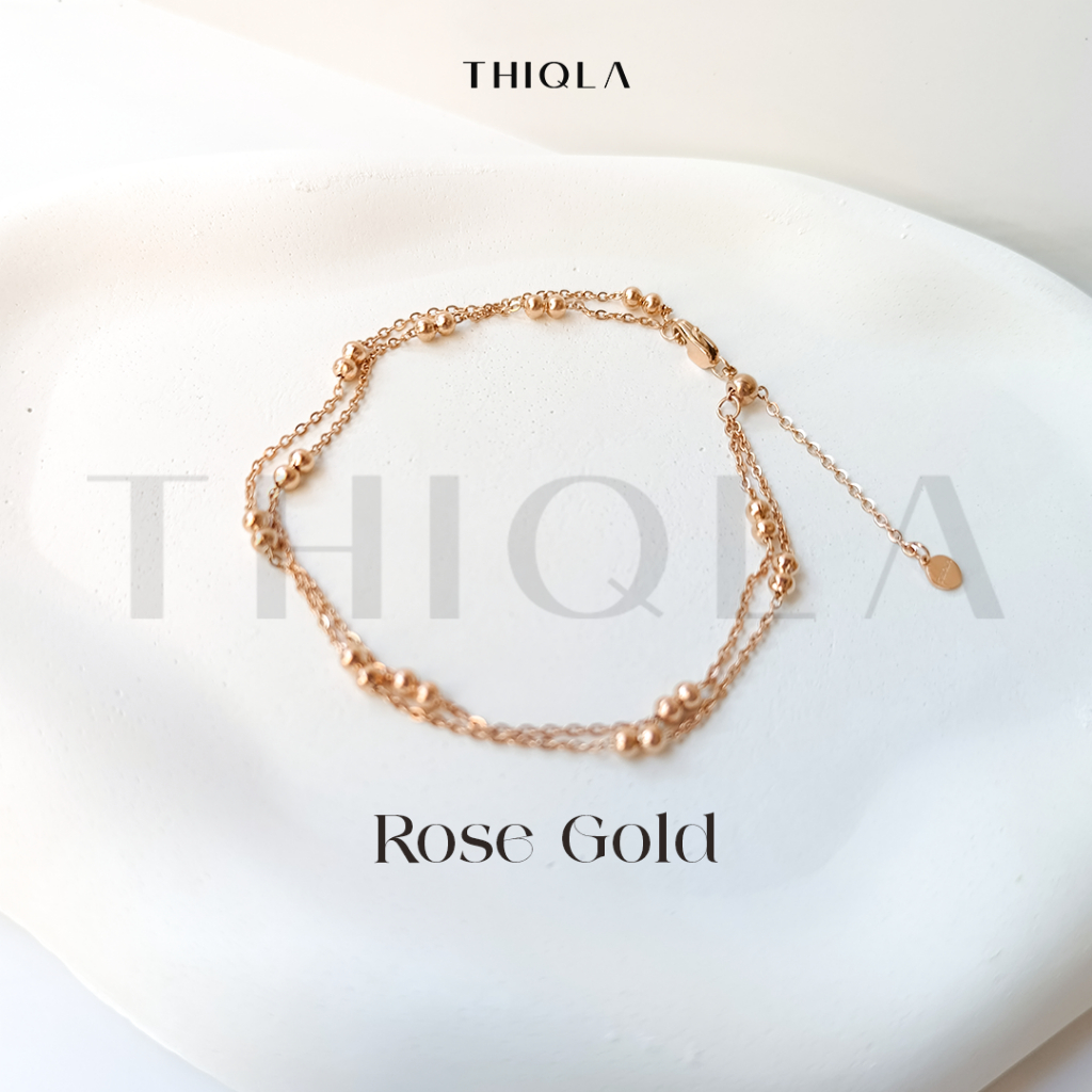 PREMIUM THIQLA - GELANG JEDAR 2 LAYER ZAWJAH - GELANG SERUT AUREL MIRIP GELANG EMAS SERUT MODEL 2025