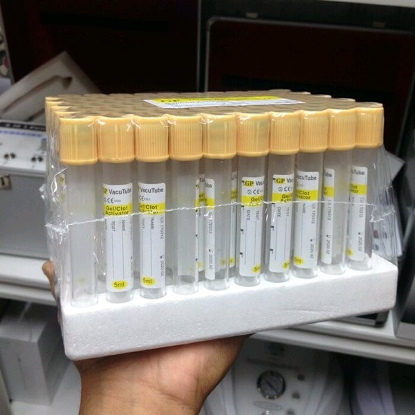 TABUNG PRP 5ml / TUBE PRP / PRP FOR VAMPIRE TREATMENT / ALAT PRP