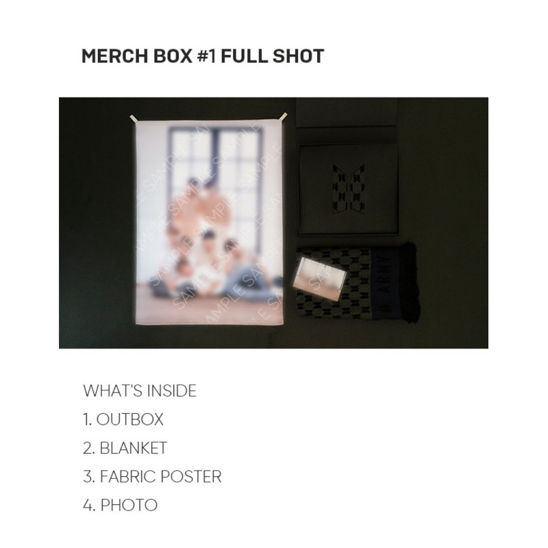 BTS Membership Merch Box