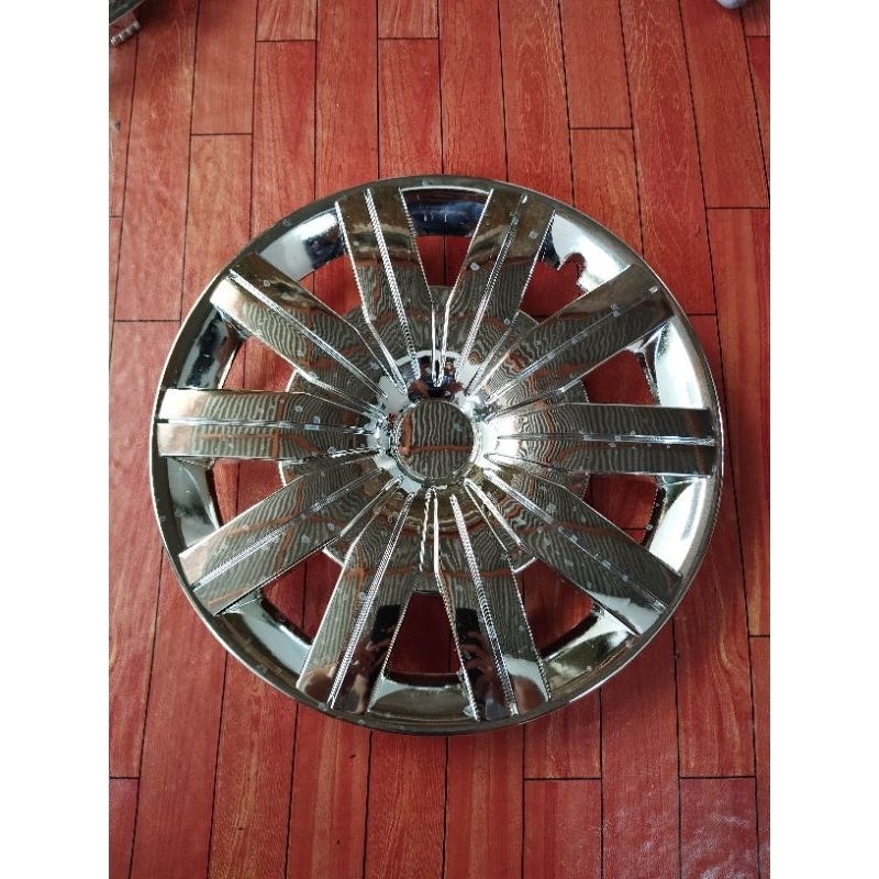 cover tutup velg wheel dop ring 13 chrome variasi 4 pcs