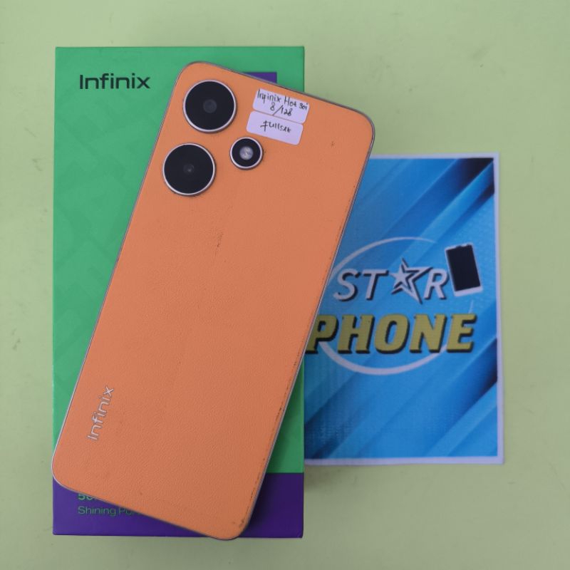 Infinix Hot 30i  8/128 Second fullset
