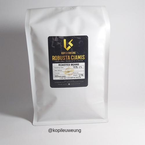 

LEUWEUNG Kopi Robusta BUBUK BIJI JAWA BARAT super premium Robusta 1 Kg Fresh Roasted