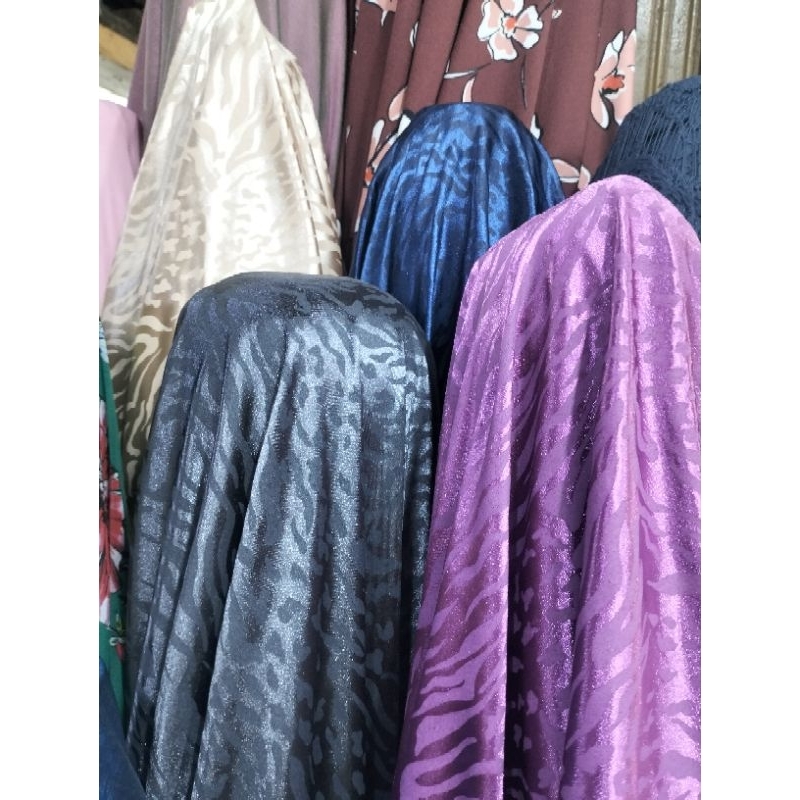 Bahan/Kain Spandex Corak Macan
