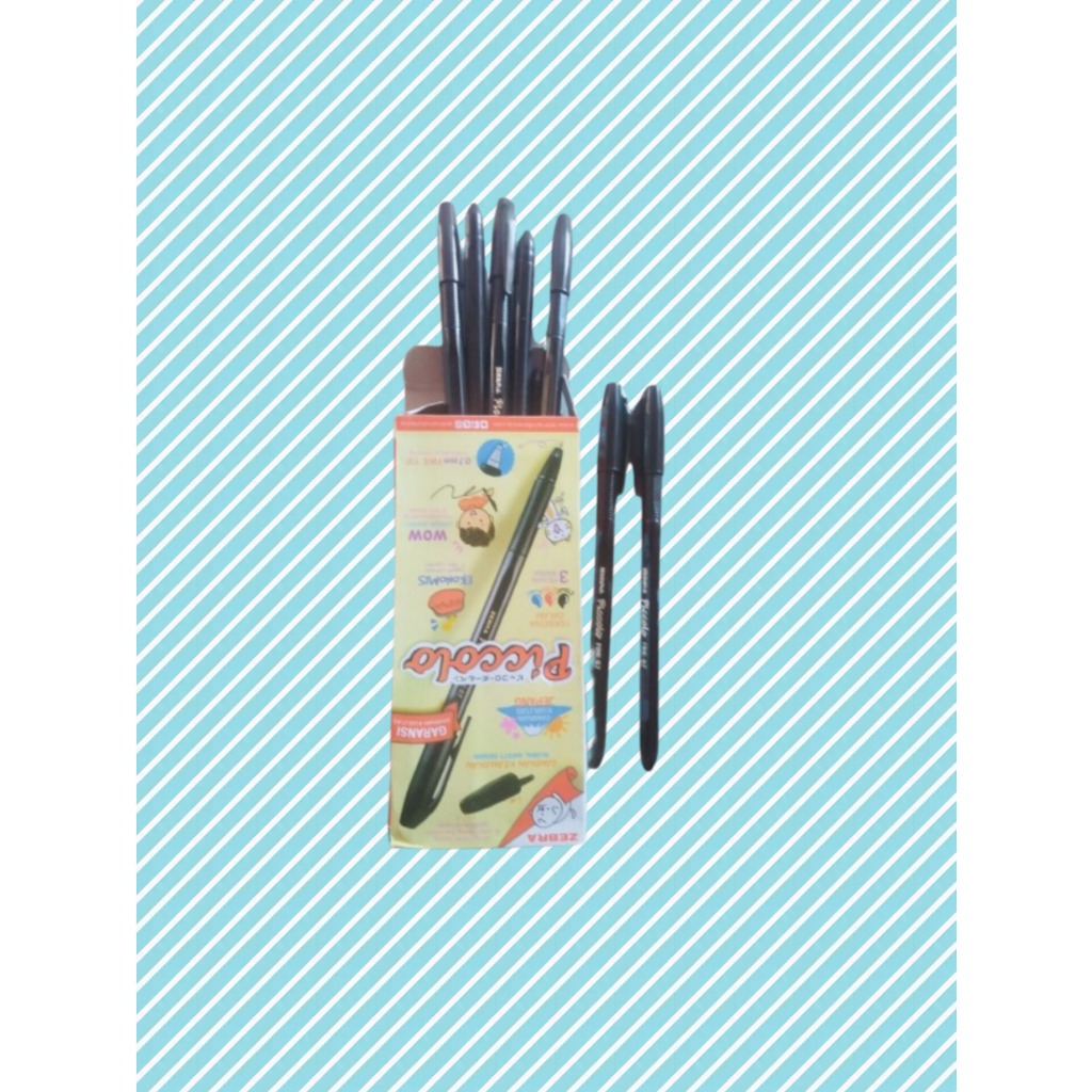 

TMBO BOLPEN / PULPEN PICCOLO 0.7 ZEBRA PER PCS