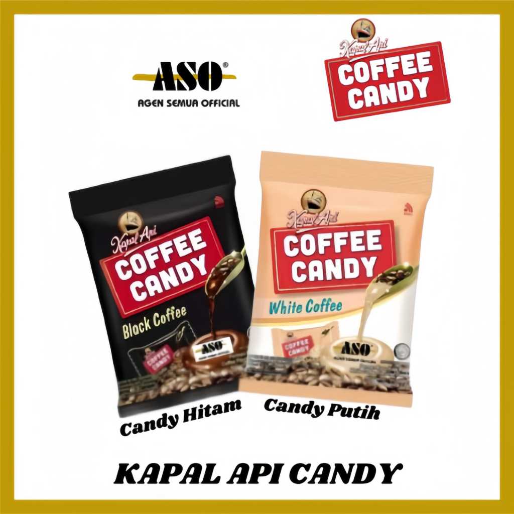 

COFFEE CANDY PERMEN KOPI KAPAL API ( ISI 50 ) PROMO !!!