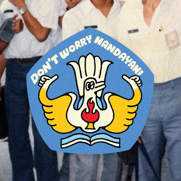 

Sticker Don't Worry Handayani