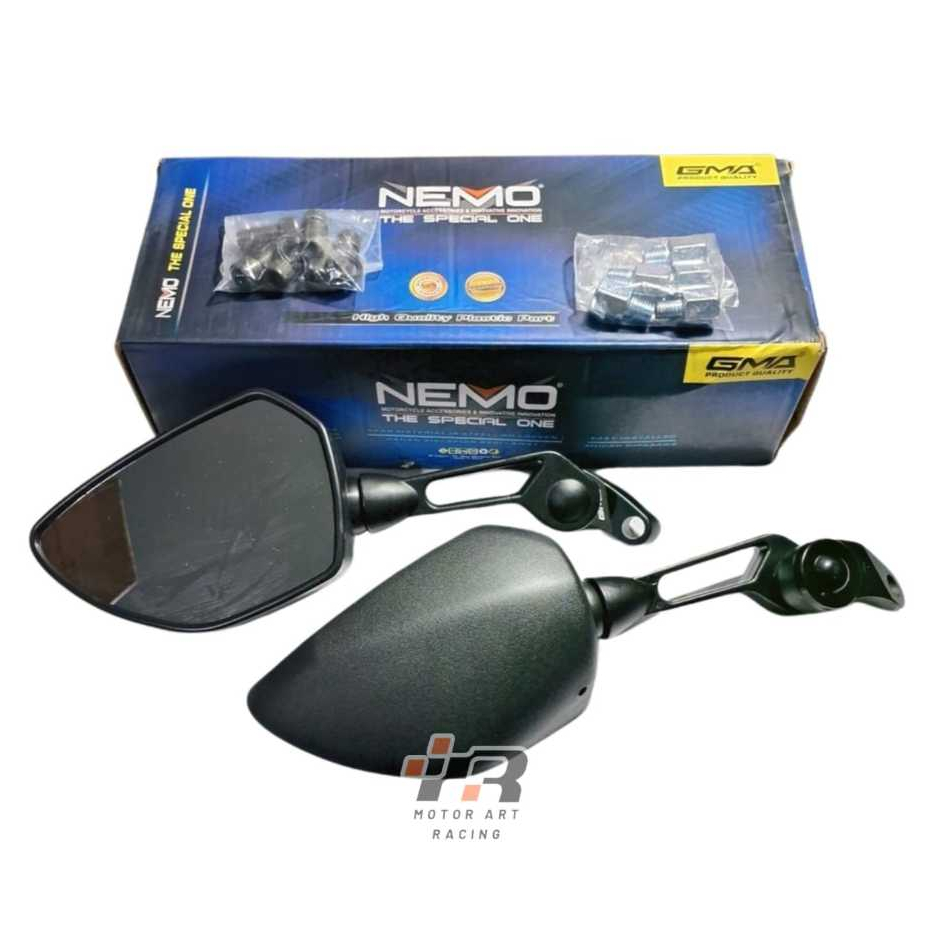 SPION MOTOR MODEL DUCATI NEMO 1007 - KACA SPION DUCATI NEMO 1007 MOTOR UNIVERSAL