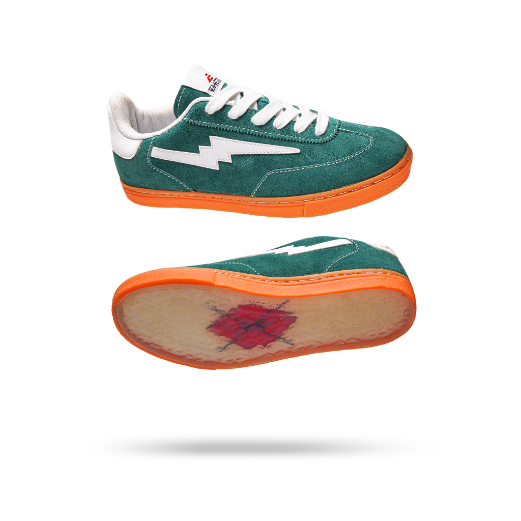 Ehem - Sepatu Sneakers Unisex Pria Wanita Dexter Suede Green