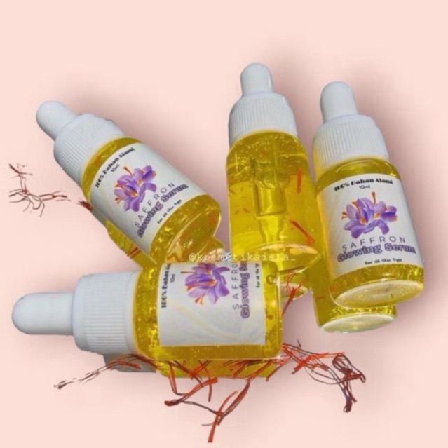 BPOM APPROVE SERUM GLOWING SAFFRON & SERUM GLOWING PINK - serum saffron glowing original