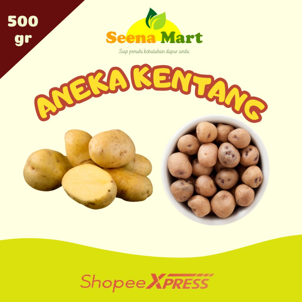 

Kentang 250 Gr Kentang Sayuran Segar Sayur Lampung - Seena Mart