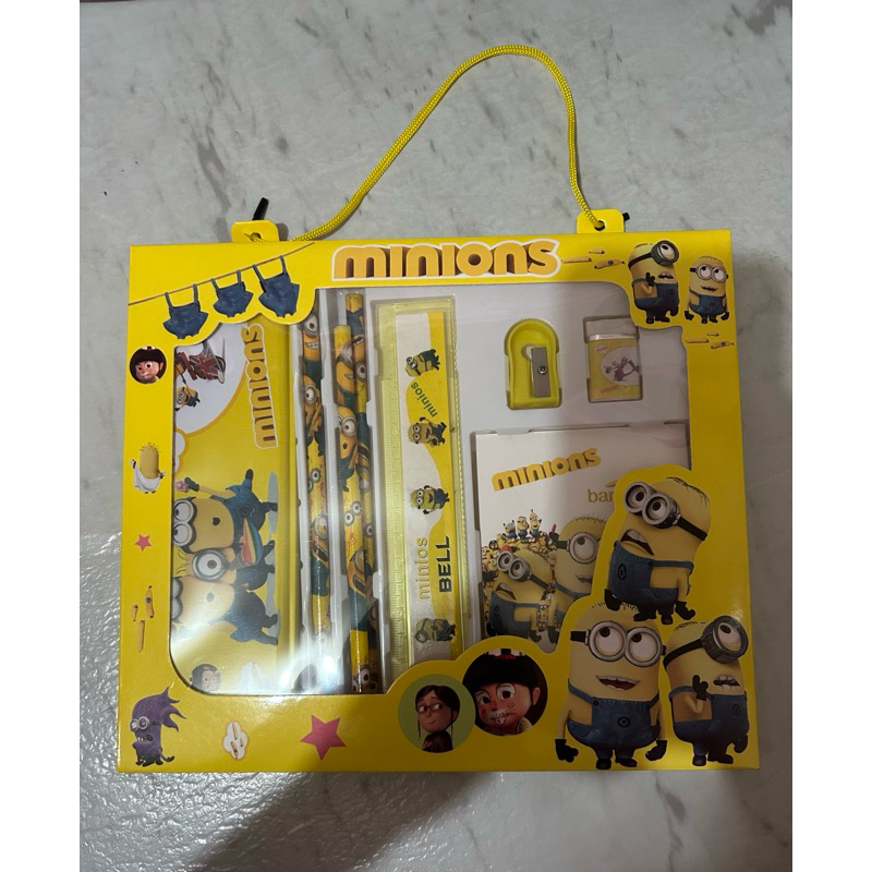 

kotak pensil 6 in 1 karakter minion’s