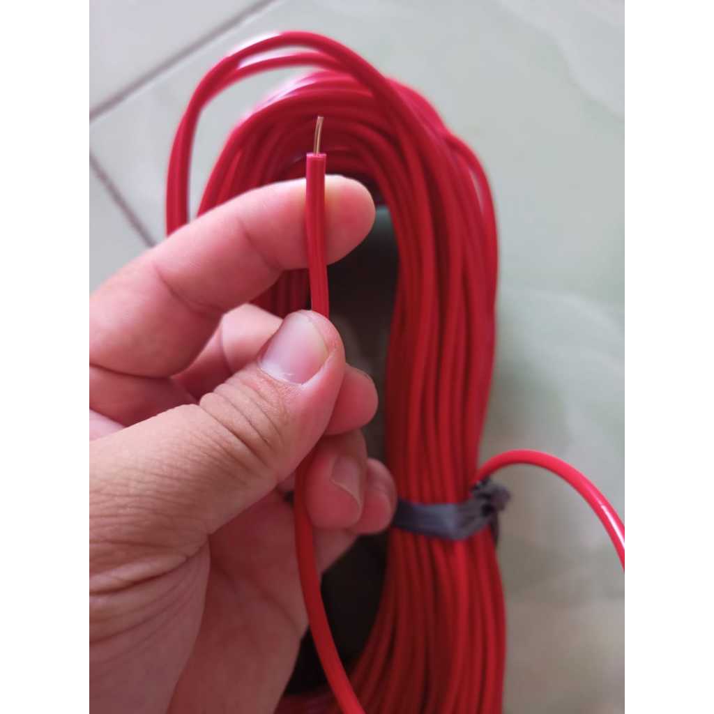 Kabel Listrik NYA 1x2.5mm Tunggal Tembaga SNI - Per Meter untuk Instalasi Rumah