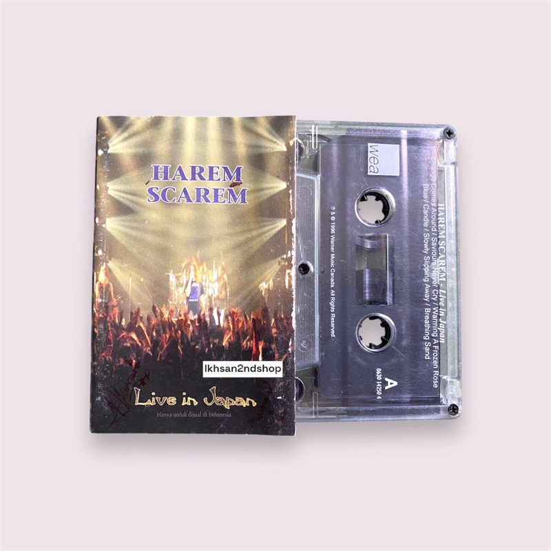 Kaset Pita Harem Scarem - Live In Japan