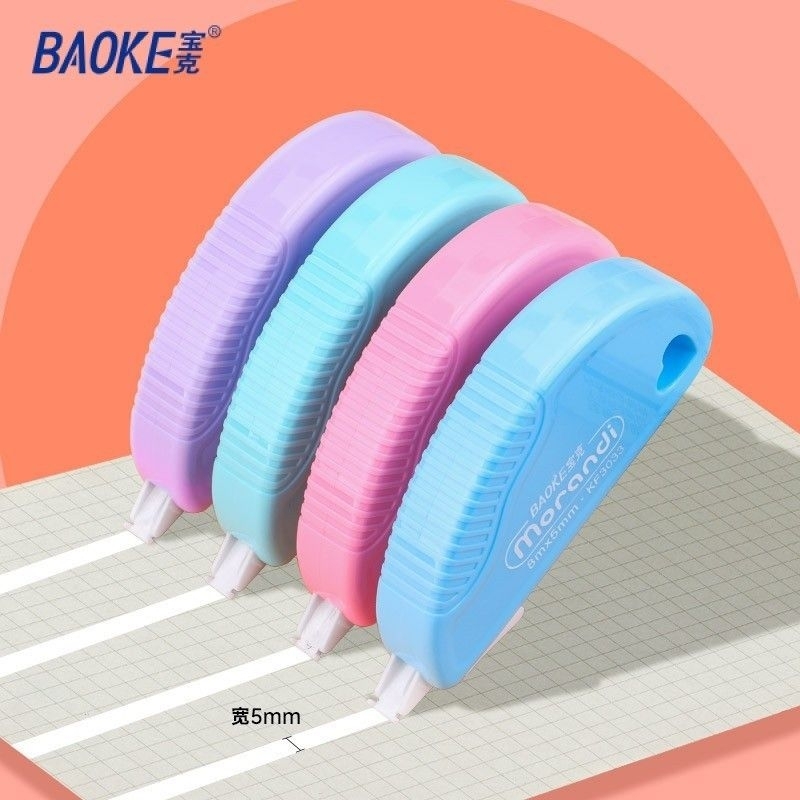 

BAOKE Correction Tape / Tip X pita koreksi sekolah,kantor 5Mm * 8M KF3033