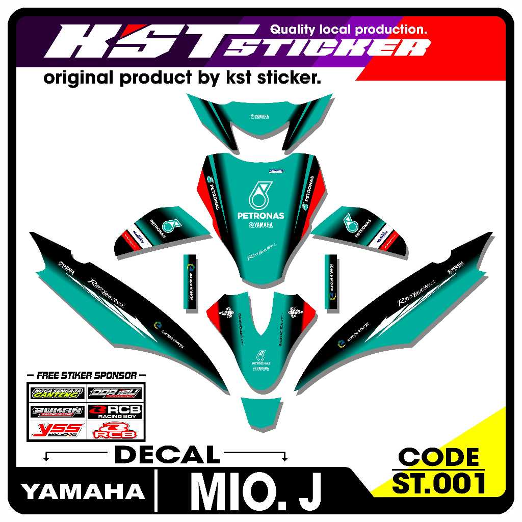Decal Full Body Mio J - Full Body Decal Yamaha Mio J. ST.001
