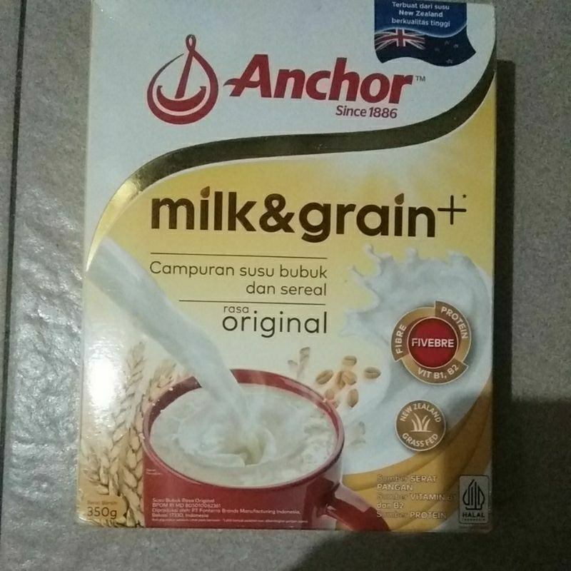 

Milk & Grain + 350gr (kardus luar kurang baik)