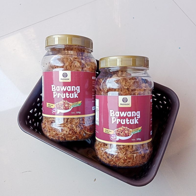 

Oleh-Oleh Bawang Prutuk/Uyah Prutuk Zeinfood 120g Enak dan Gurih