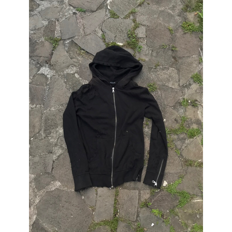 zip hoodie balmain paris original