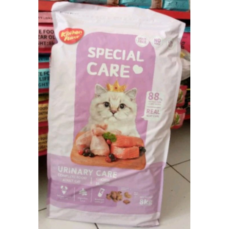 (Gojek) Kitchen Flavour URINARY Spesial Care Adult Cat 8kg / Kf Urinary 8kg / Kf Urinary Care 8kg