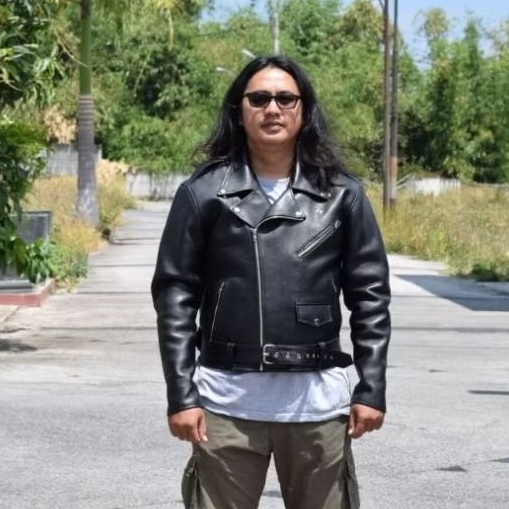 Jaket Kulit Jaket Scott Indonesia Berbahan Kulit tebal Jaket Touring