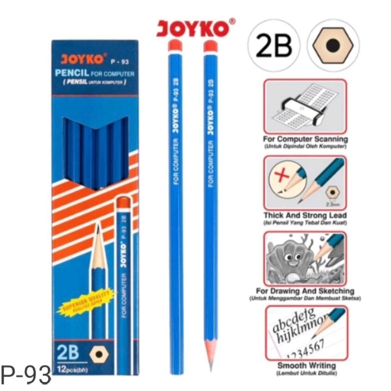 

pencil joyko p93 2b