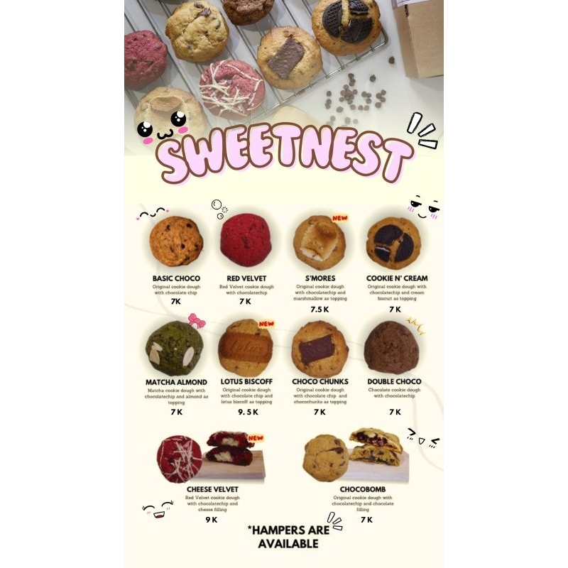

Sweetnest Soft Cookies