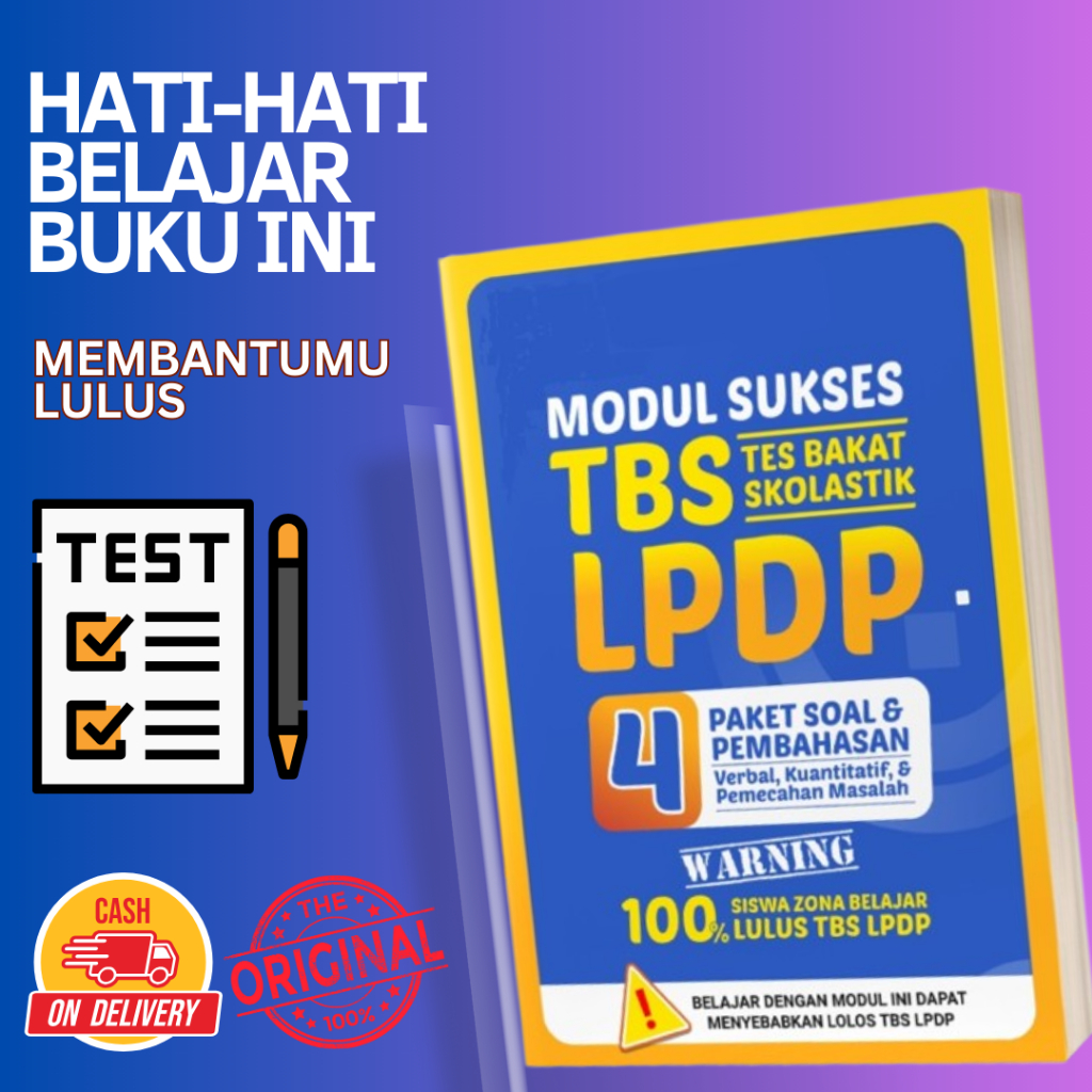BUKU SUKSES TBS LPDP 2024