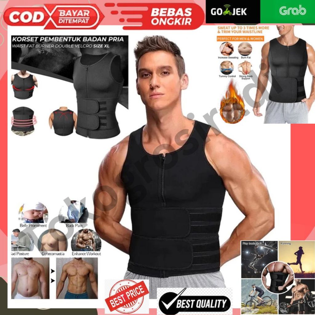 Korset Pembentuk Badan Pria