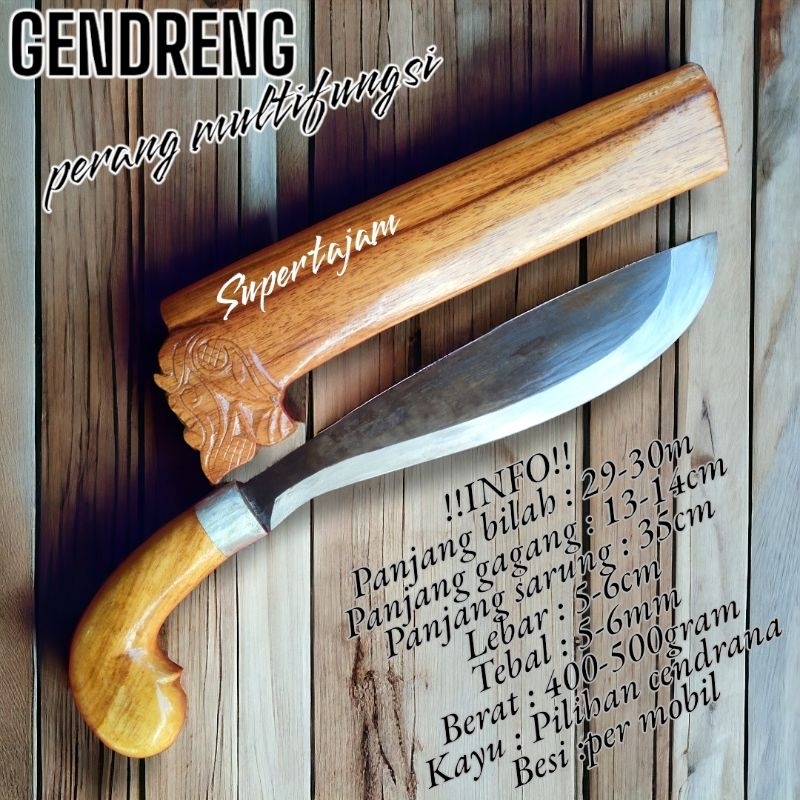 PERKAKAS KEBUN KHUSUS TEBAS KAYU KERAS BAMBU TUA/ MUDAH KHUSUS TEBAS KELAPA TUA MUDA MODEL GENDRENG 