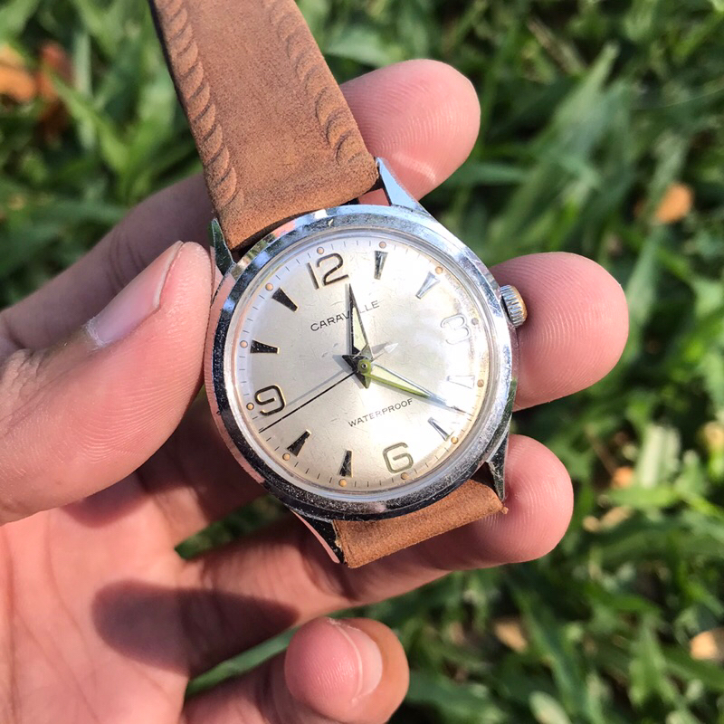 jam tangan vintage caravelle by bulova swiss manual winding jadul kuno antik classic mewah