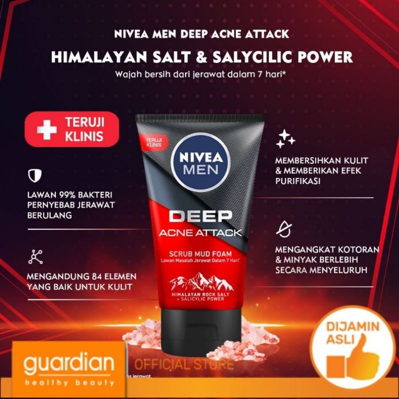 nivea deep acne attack 100 ml