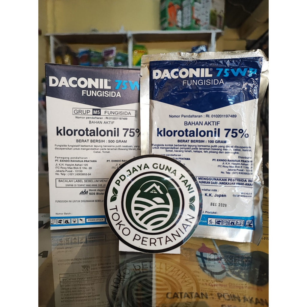 DACONIL 75 WP, Berbahan aktif Klorotalonil