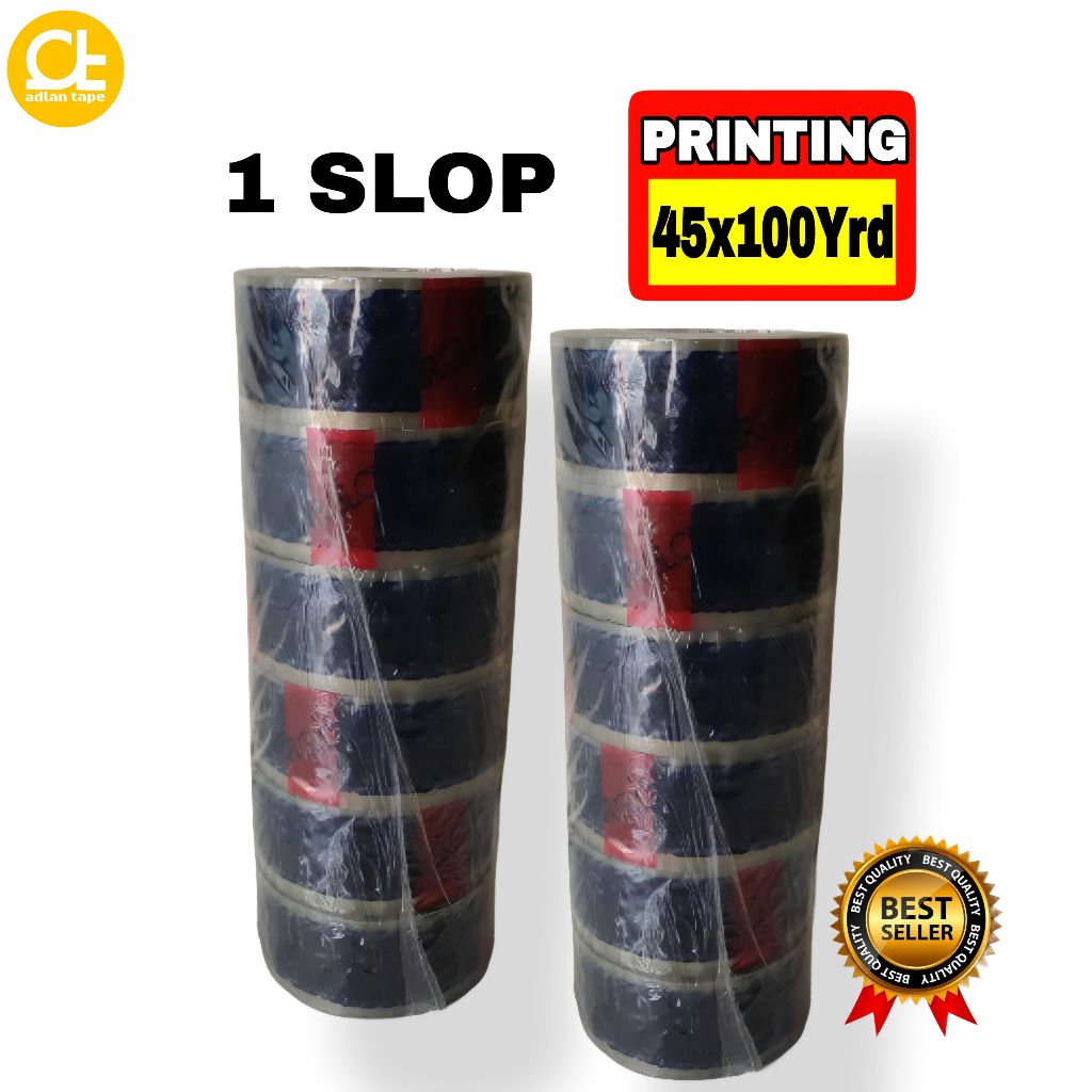 

(1 Slop) Lakban Printing 48mm x 100 Yard | Lakban Printing Online Shop