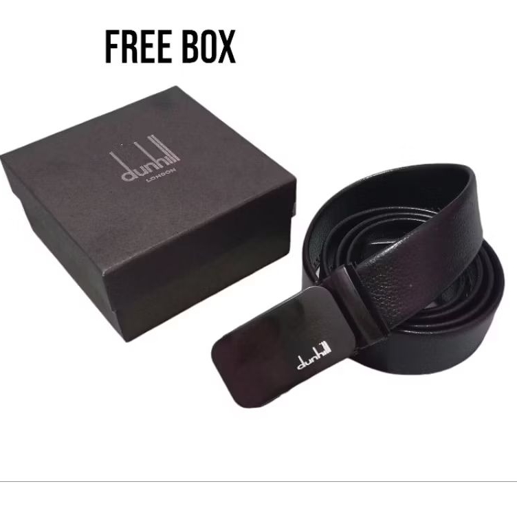 Ikat Pinggang Pria kulit PU Gratis box Ikat pinggang Pria Otomatis ikat pinggang modis kerja ikat pi