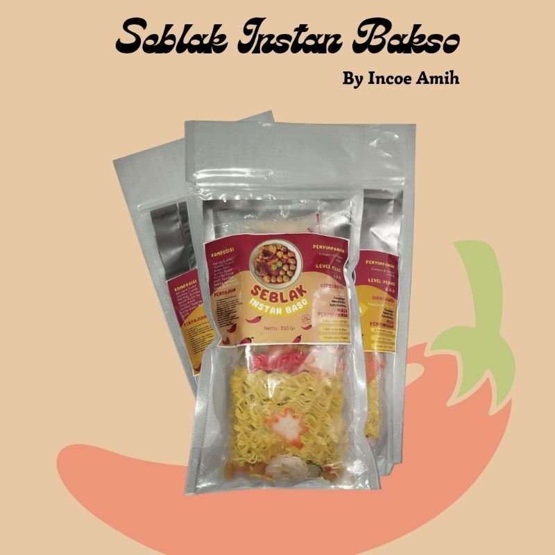 

SEBLAK INSTAN BAKSO by INCOE AMIH