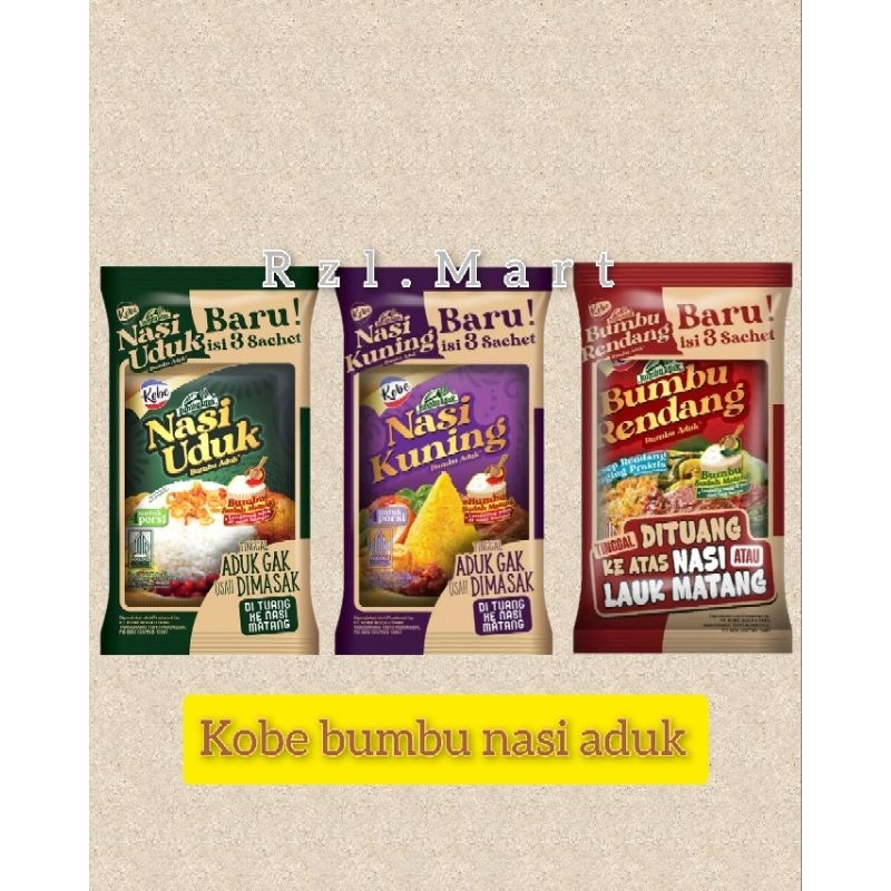 

kobe bumbu nasi aduk 3x15g