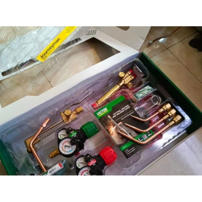 victor journeyman set mata Blendercutting heating end welding guide