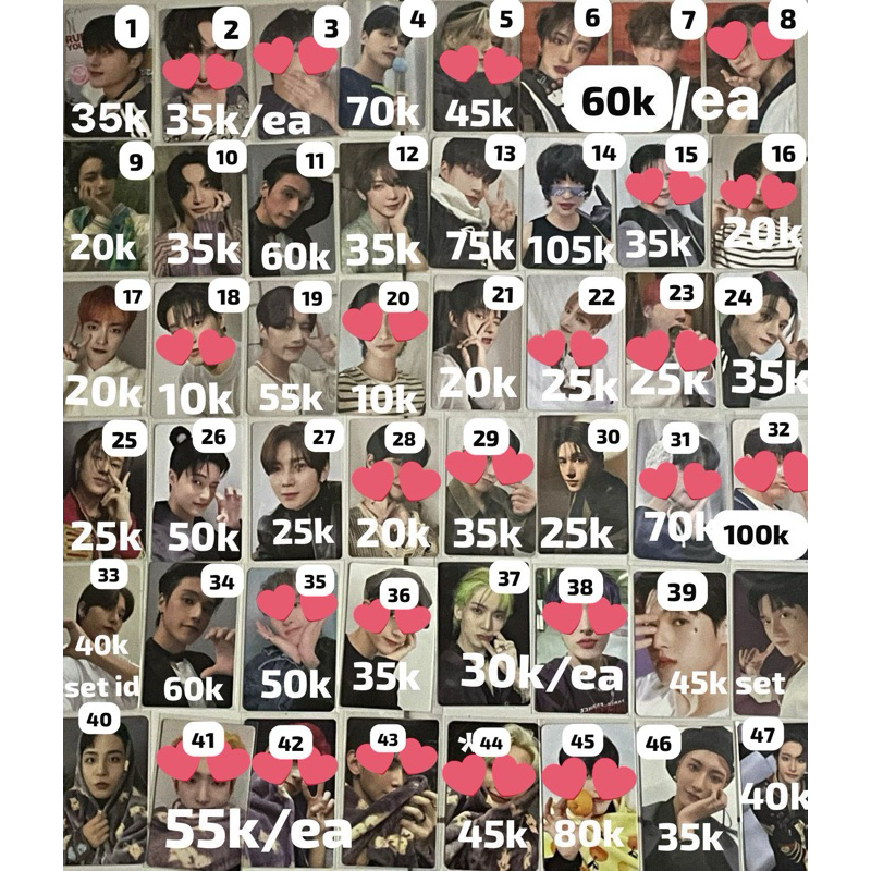 Pc / Photocard Ateez Wooyoung Seonghwa Yeosang Hongjoong