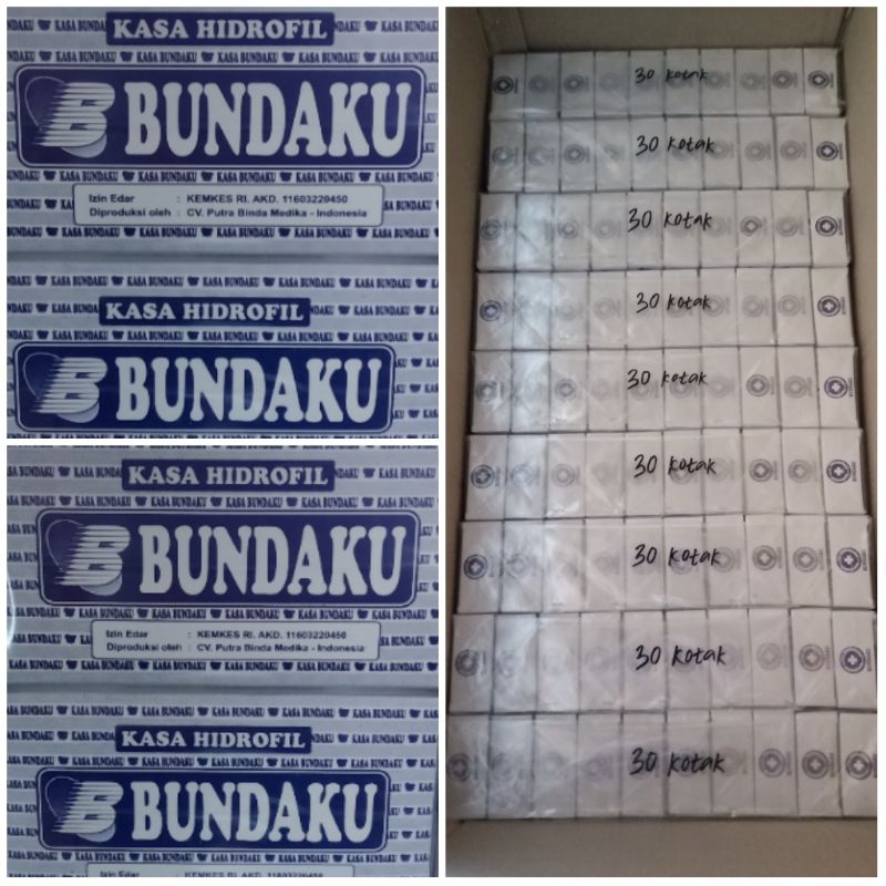 KASA STERIL BUNDAKU KASA HIDROPHILE 16x16