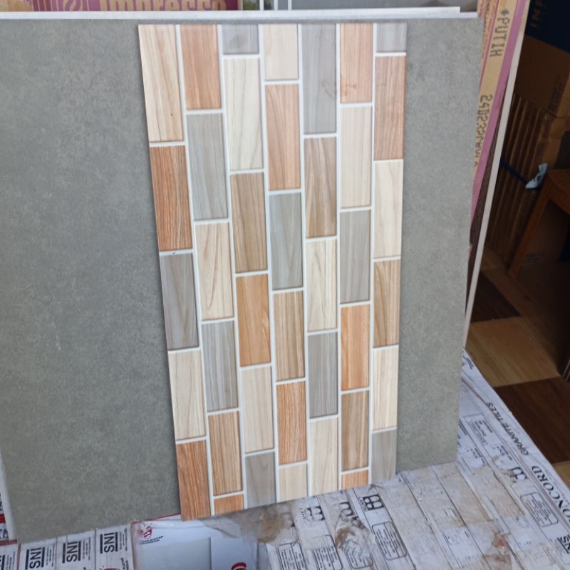 keramik ikad 30x60 bata brown