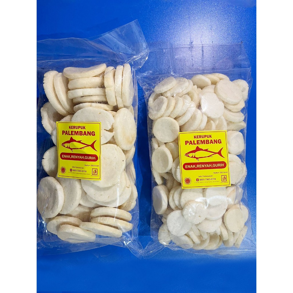 

Paket 2 Kerupuk Palembang coin sedang dan mini